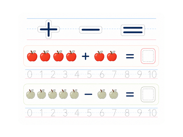Preview of English Number Words Tracing Worksheet